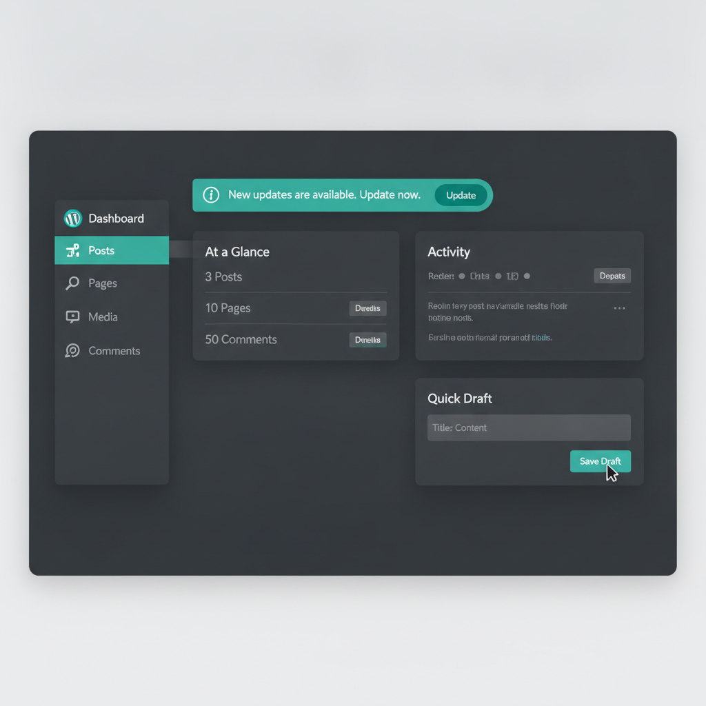wordpress dashboard theme
