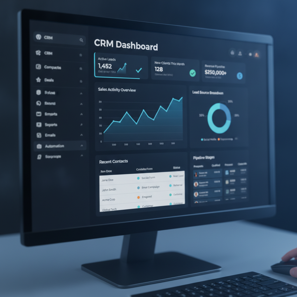 free wordpress crm