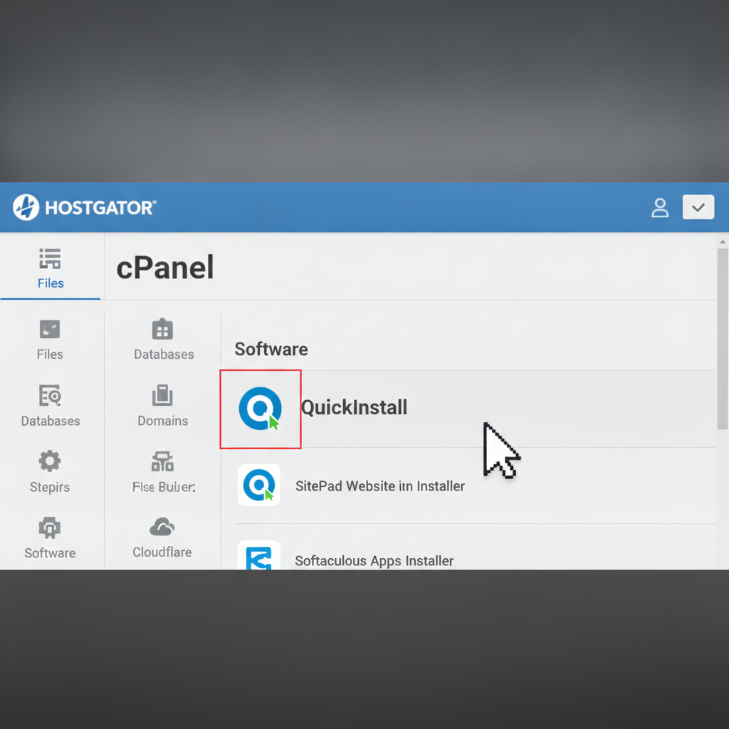 install wordpress hostgator
