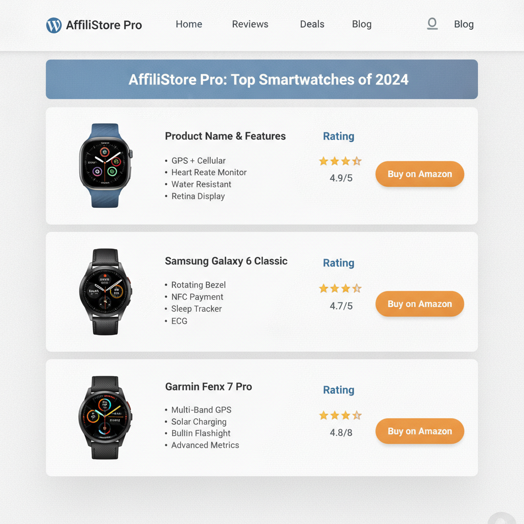amazon affiliate wordpress theme