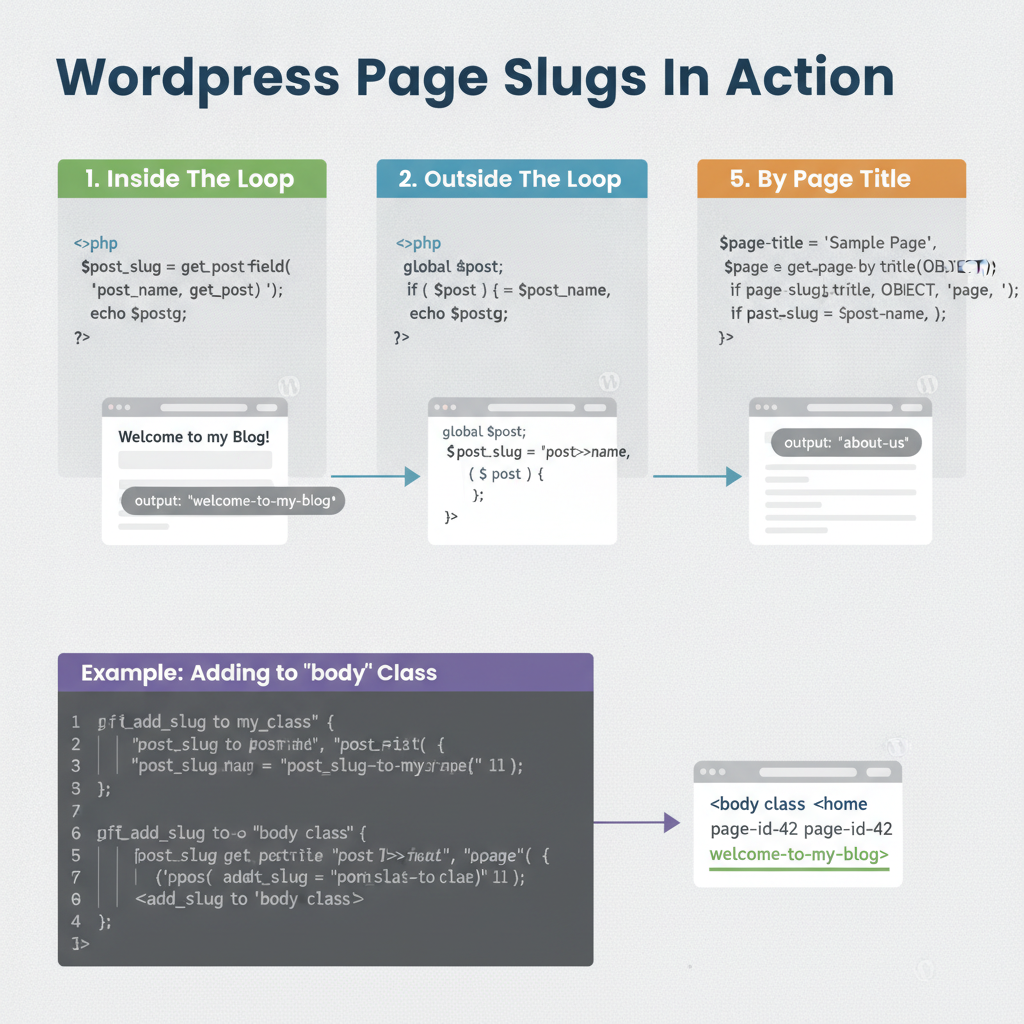 wordpress get page slug